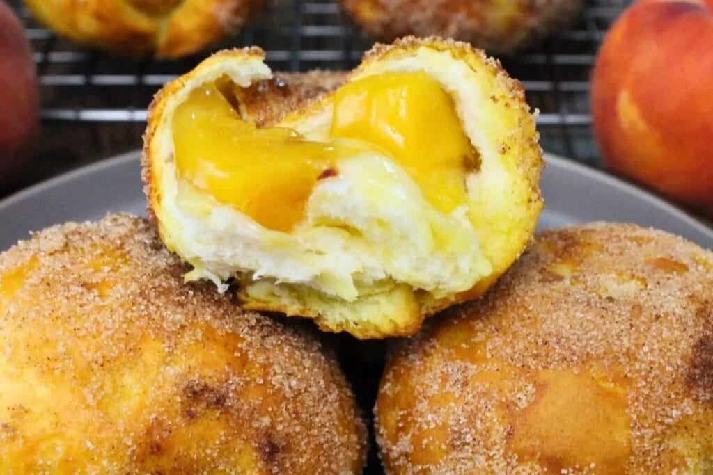 Peach pie bombs.