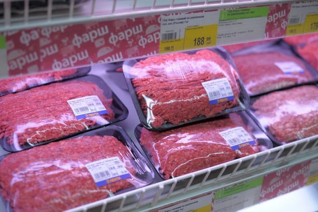 Packed meats.