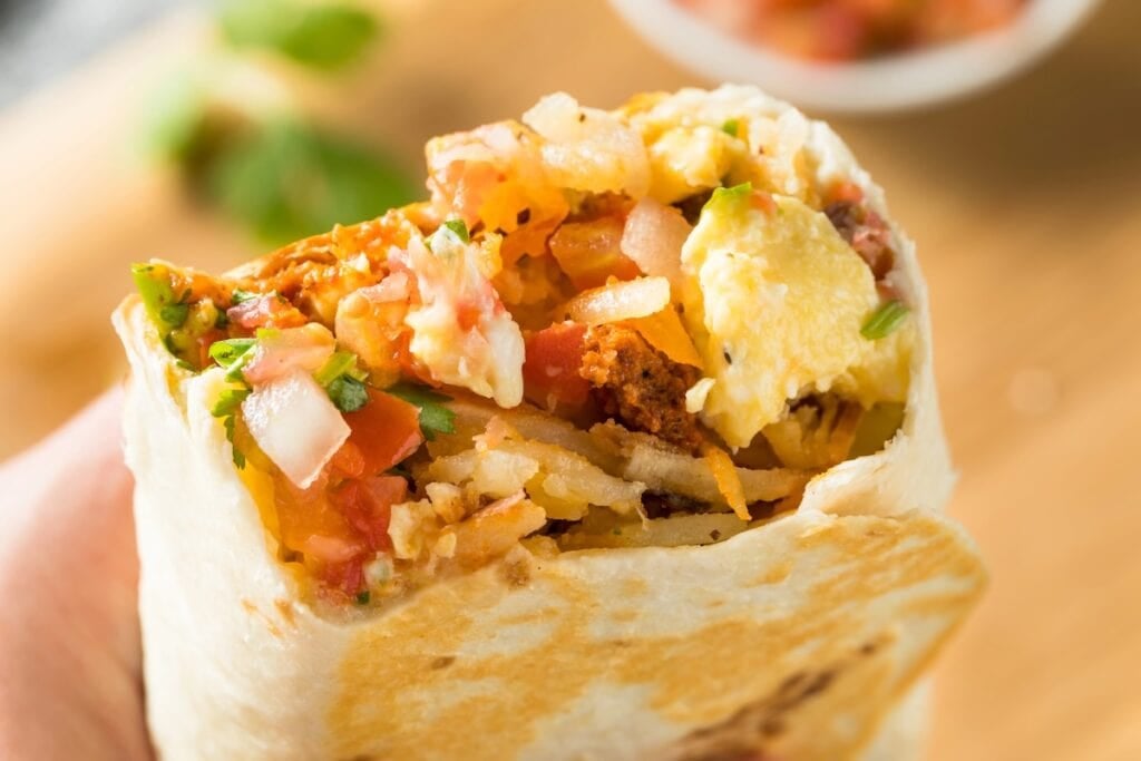 3. Breakfast Burritos