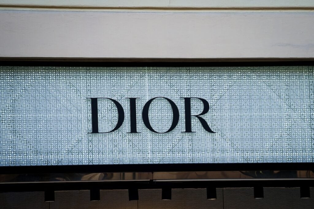 A photo of Dior brand.
