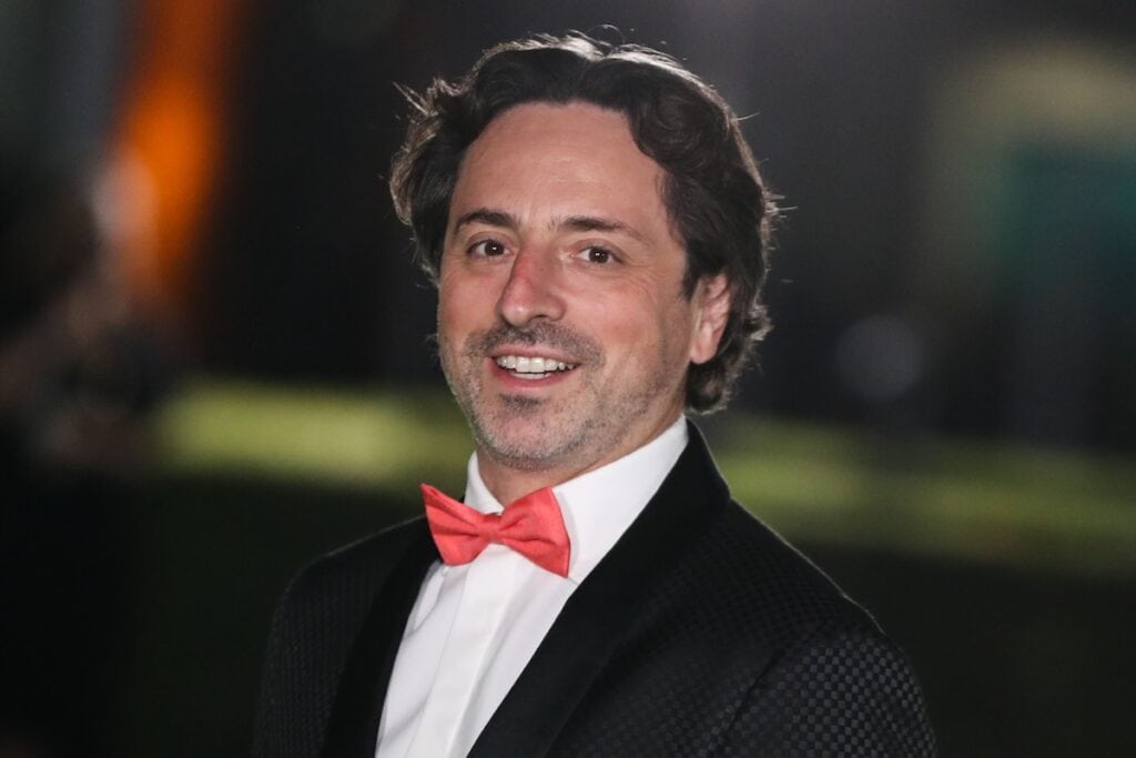 A photo of Sergey Brin.