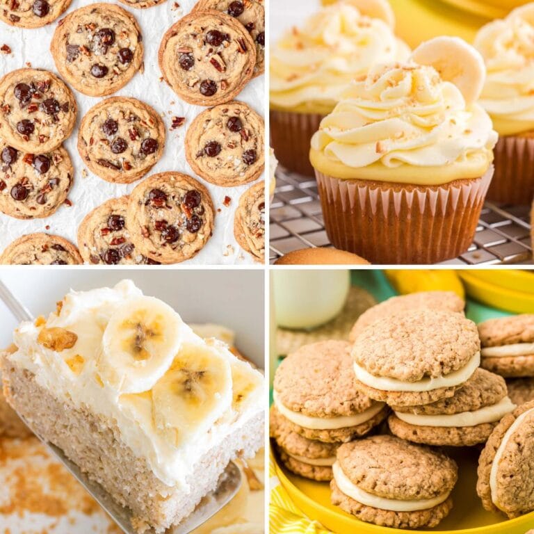 10 Banana Desserts
