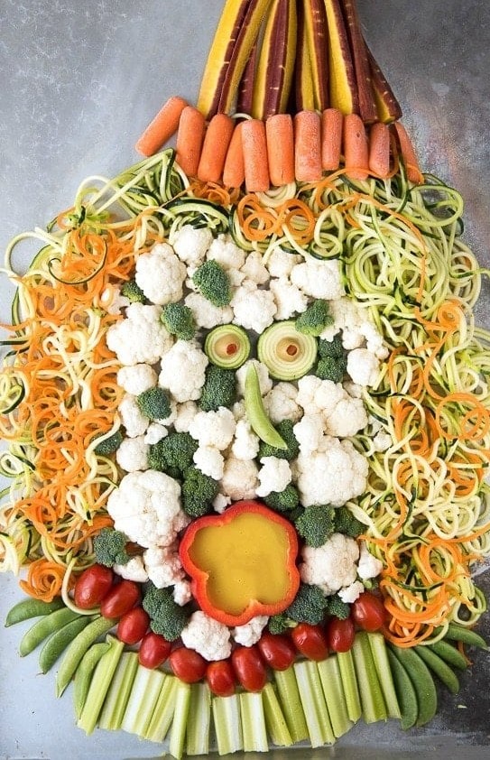 Charcuterie board for Halloween.