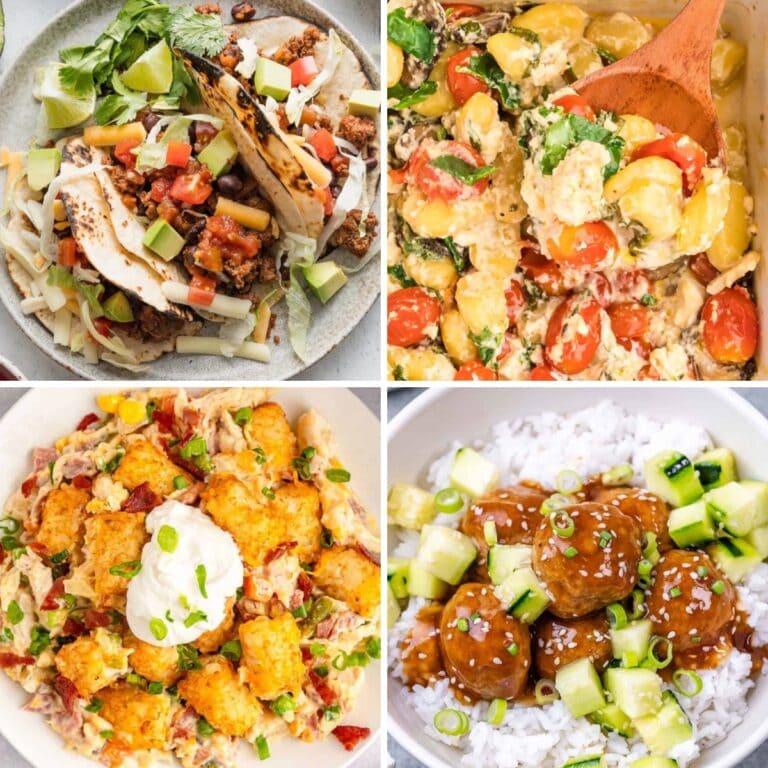 Weeknight Meals Family Will Love Collage