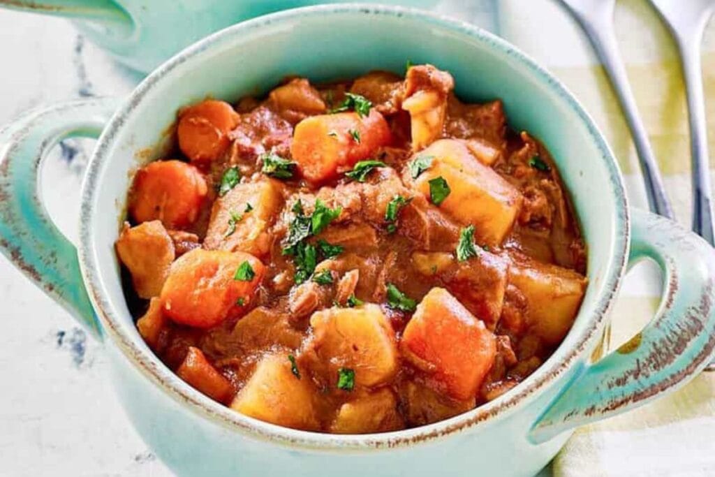 Crockpot beef stew.