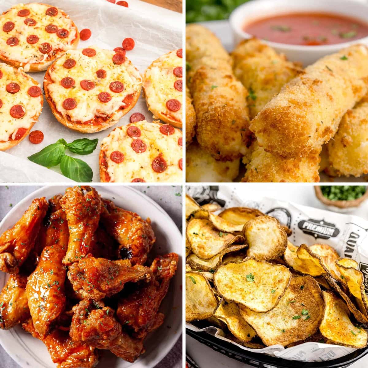 Collage of air fryer recipes you've got to try.