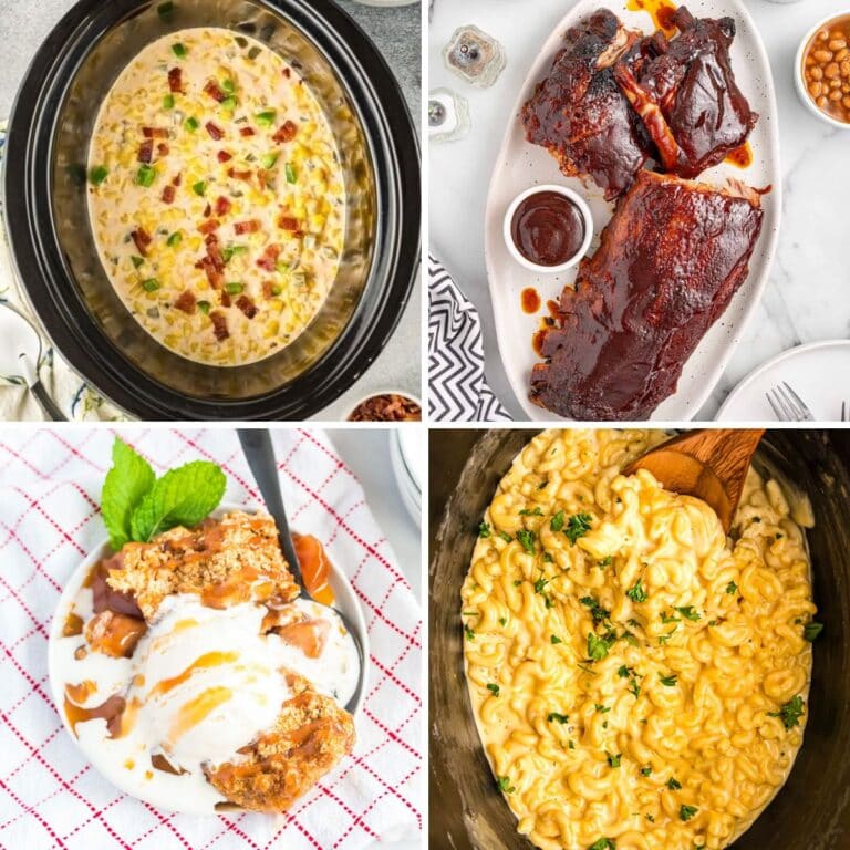 Crockpot collage.