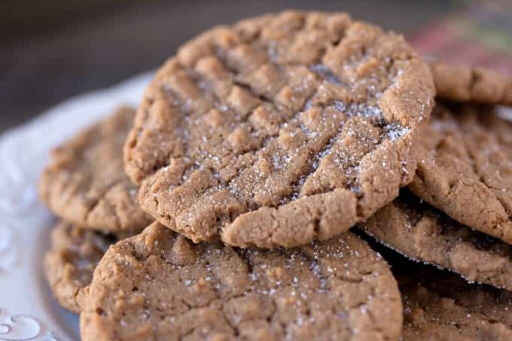 A close up shot cookies.