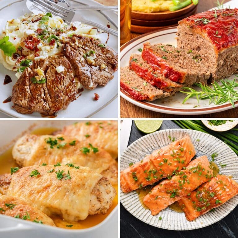 Sunday suppers collage.