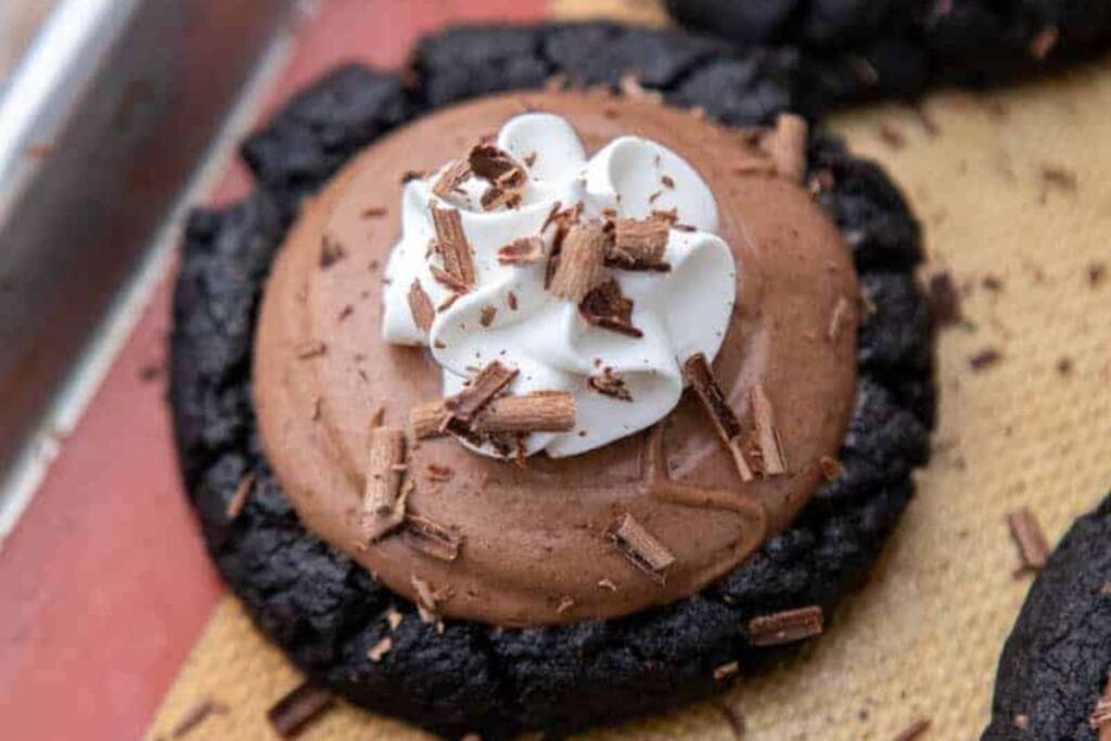 A close up shot of cookie.