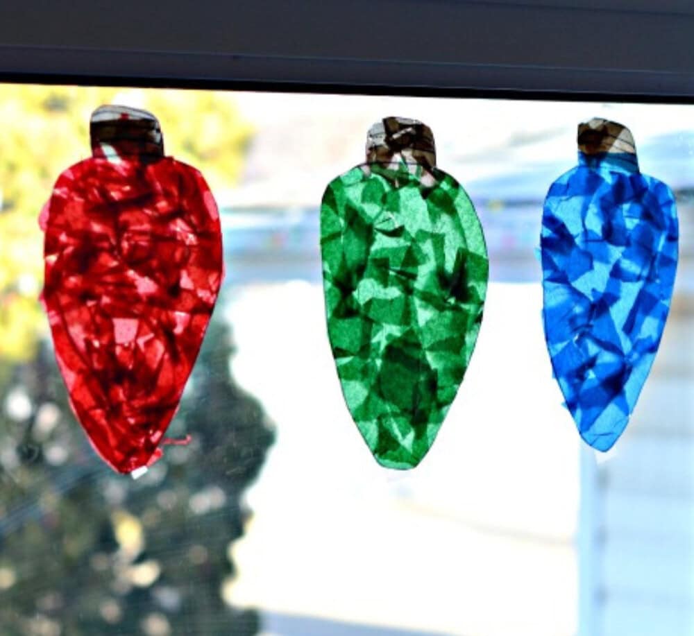 A close up shot of suncatchers.