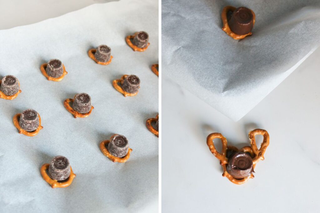 Process shots collage of Rolo pizza.