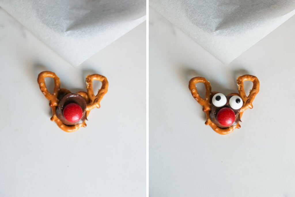 Process shots collage of Rolo pizza.