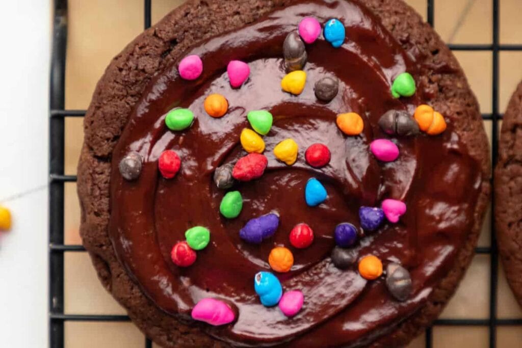 A close up shot of cookie.