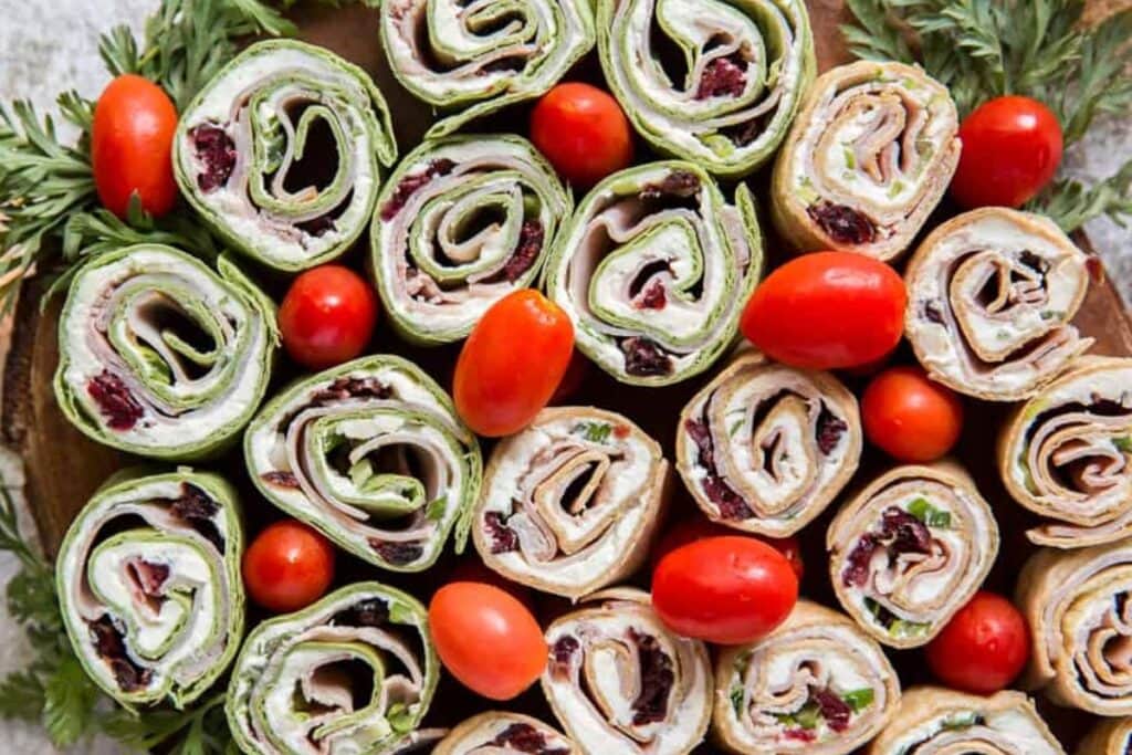 A close up shot of pinwheels.