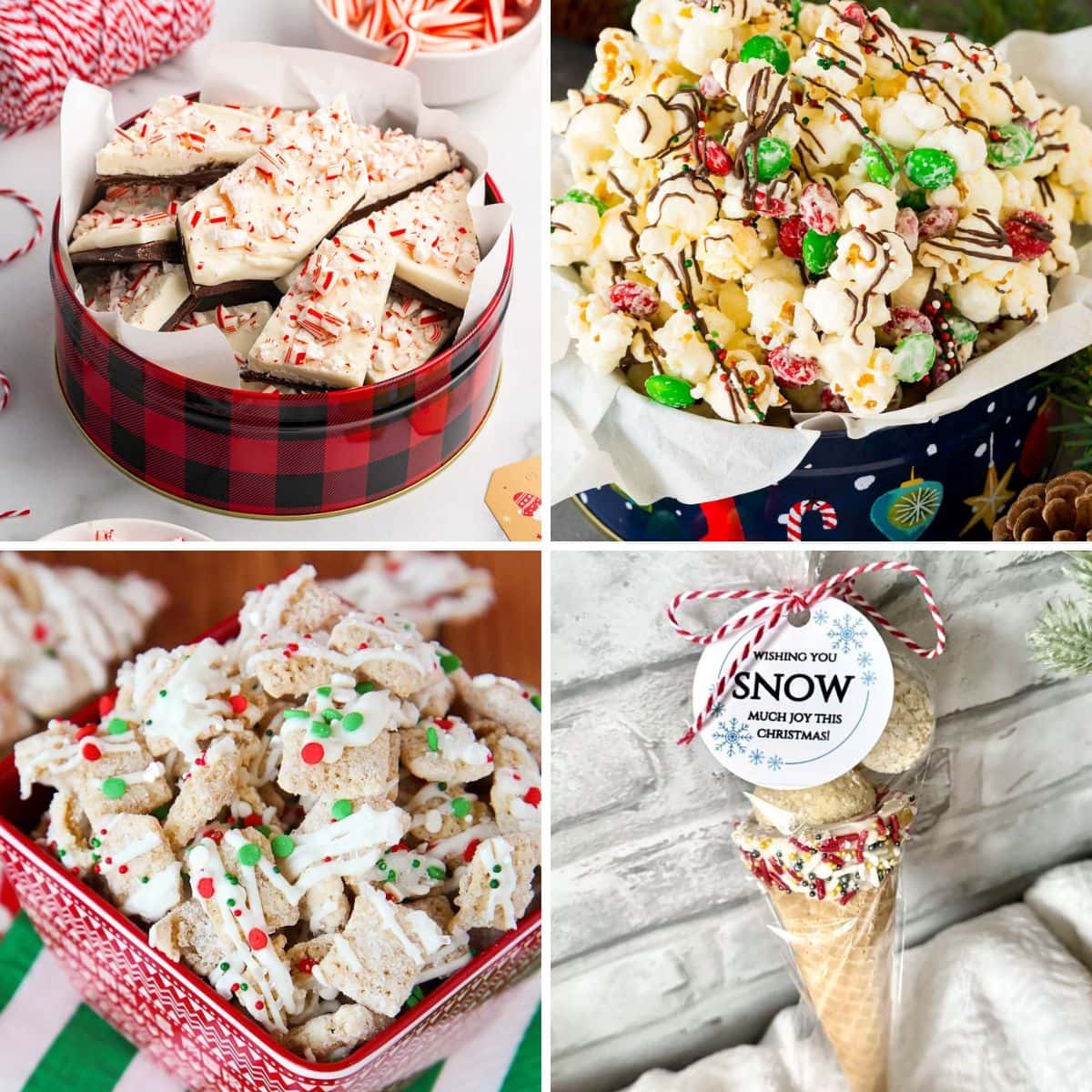 cheap christmas-treat gifts to make on a budget collage