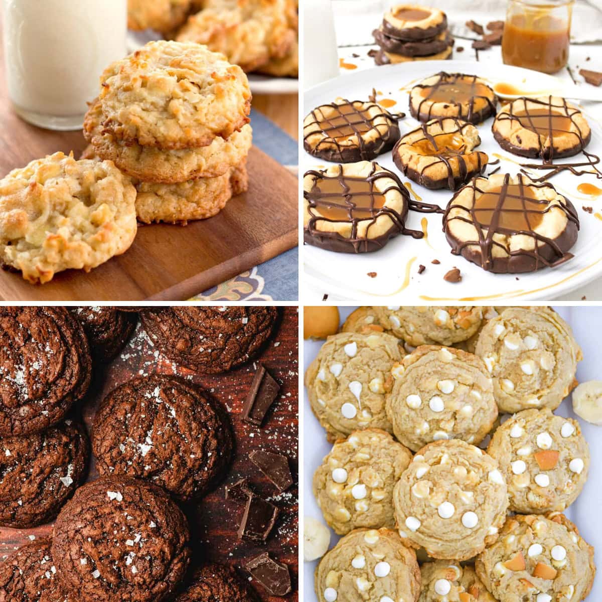 Collage of cookies I keep baking.