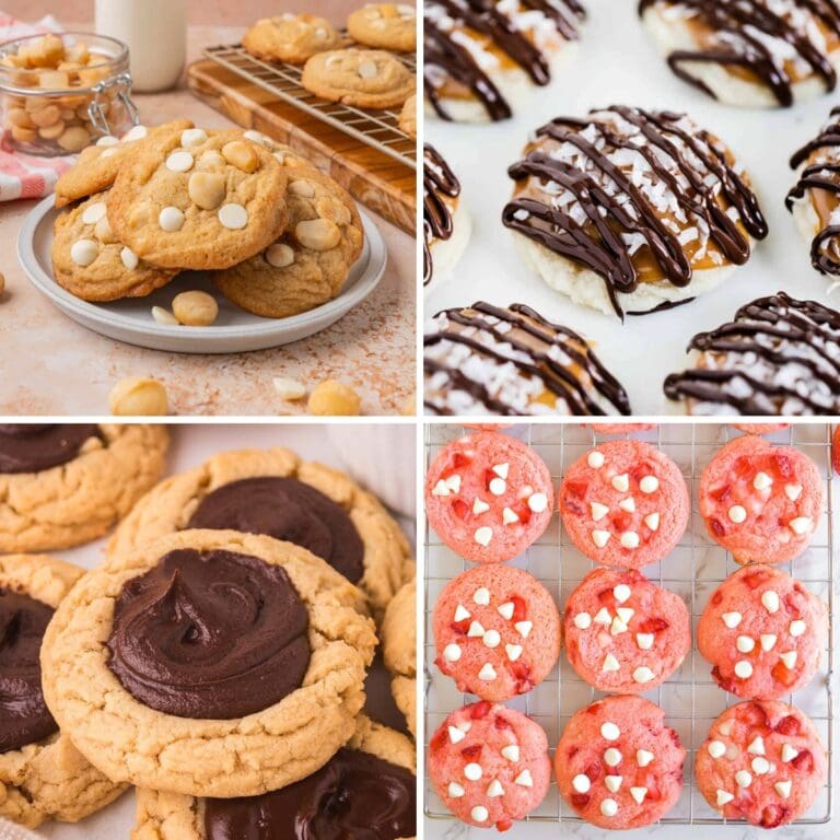 Collage of cookies I can’t stop baking.