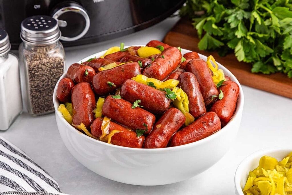 Mississippi Smokies served in a bowl.