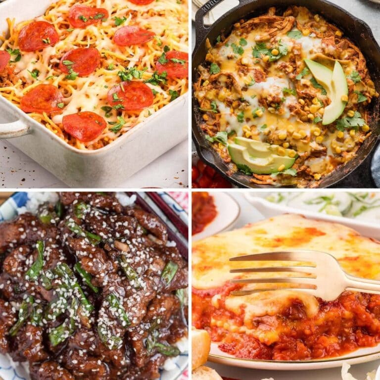 Easy dinners I always make collage