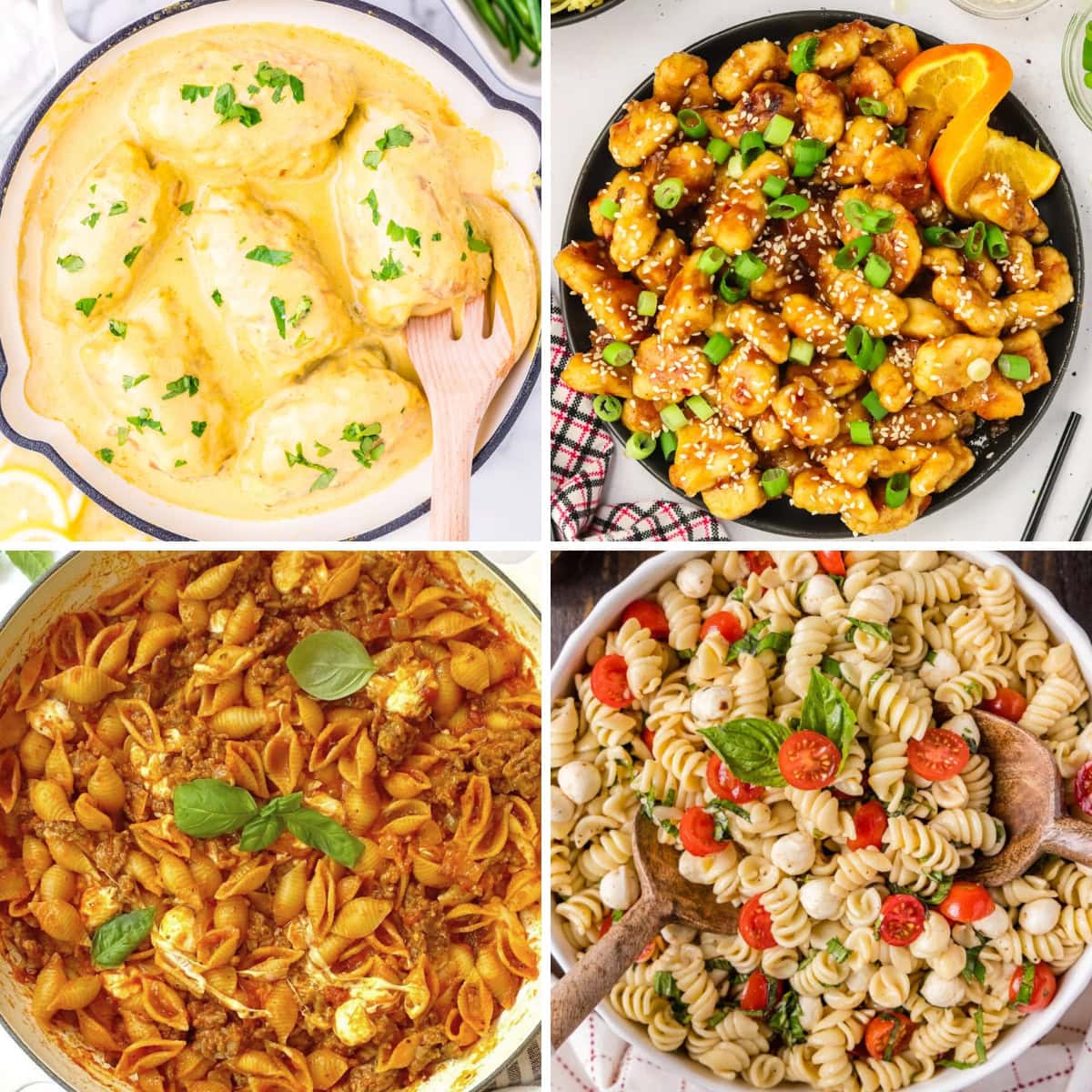 Collage of recipes everyone went crazy.