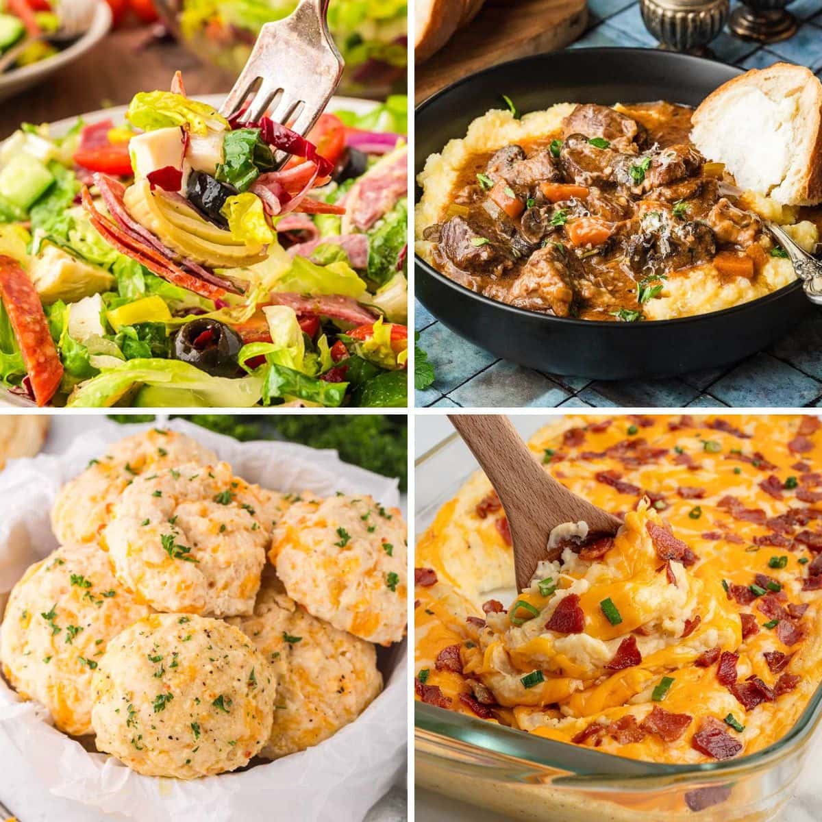 Best recipes collage.