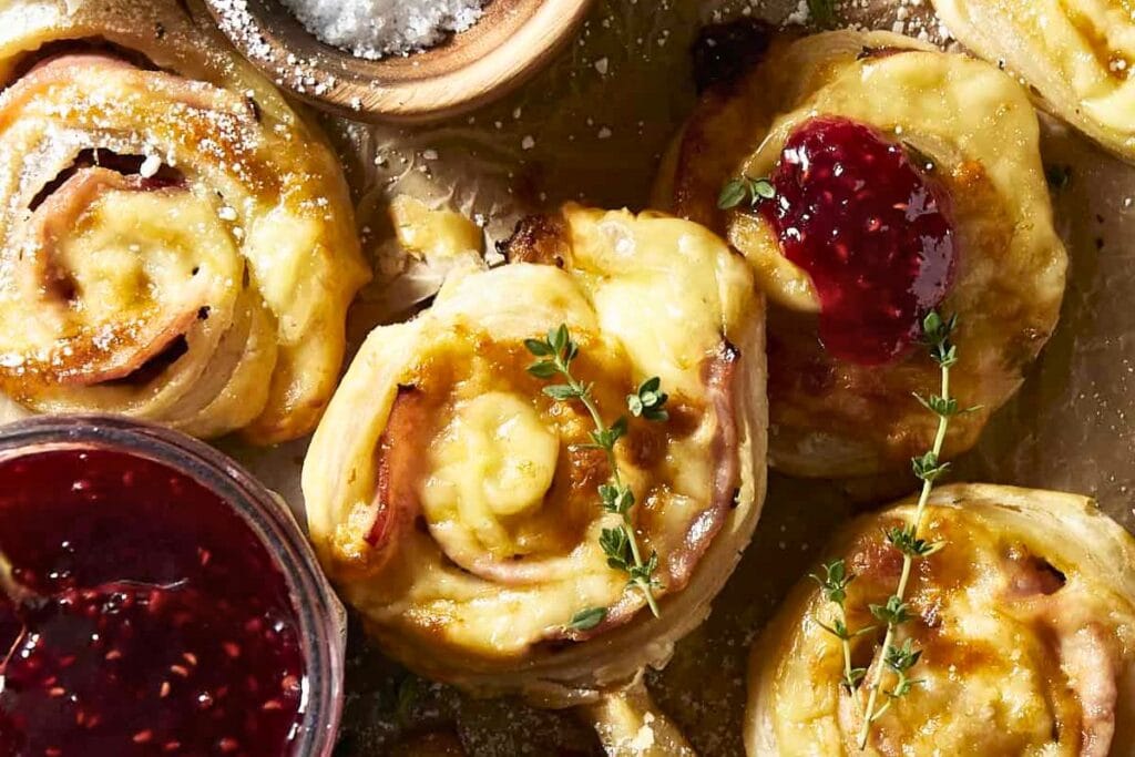 A close up shot of monte cristo pinwheel.