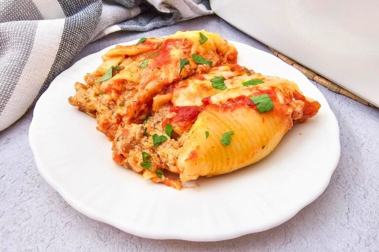 Stuffed Shells with Sausage