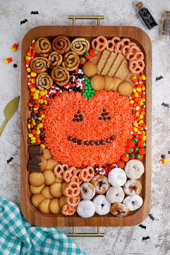 Pumpkin dessert board
